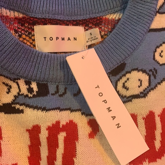 TOPMAN sweater with snowman - Picture 4 of 5
